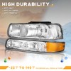 WEELMOTO headlights for 99-02 Chevy Silverado 1500 2500; for 2001-2002