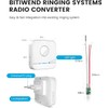 BITIWEND Wireless Signal Transmission Extension Set Doorbell and Chime Forwarding