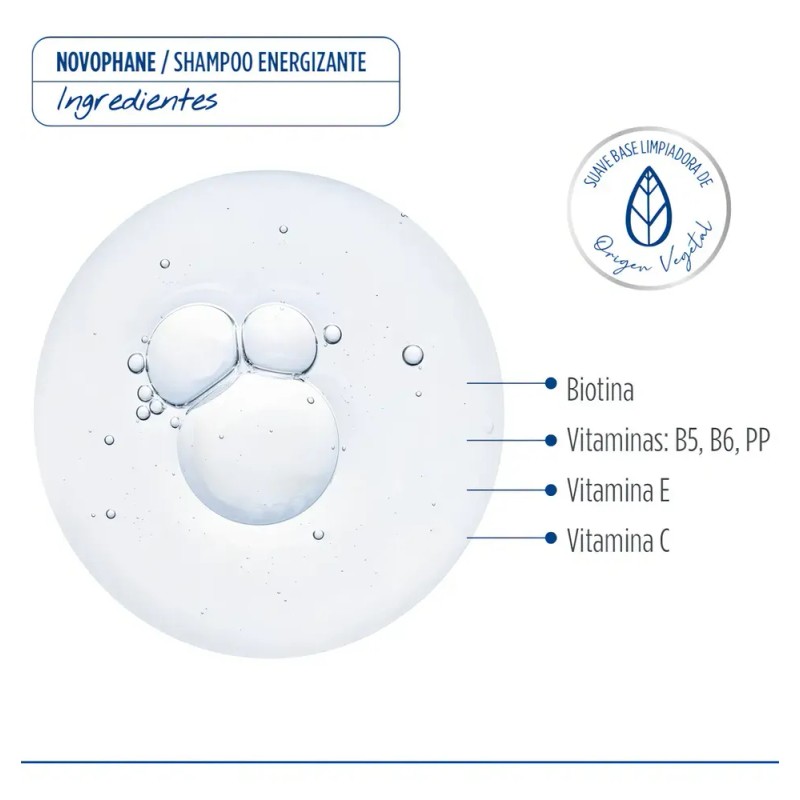 Novophane Shampoo Energizante 200 Ml