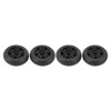 4Pcs Luggage Wheels 360 Degree Rotation Quiet Operation Replacement Universal