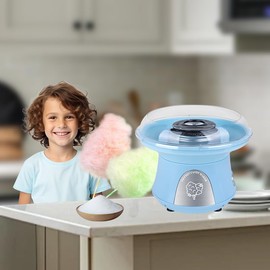 Heemab Mini Cotton Candy Maker for Kids - Create Sweet Memories with Easy-to-Use, Vintage-Style Design, for Family Parties and Gifts