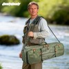 QualyQualy Fly Fishing Rod Travel Case Fishing Tackle Storage Bag