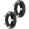 GCDAHZZ 2pcs 1" 14X1.5 Studs Wheel Spacers (Black) Assembly for LX470 1998-2007 for LX570 2008-2011 2013-2021 for Land Cruiser 2007-2011 2013-2021 for Sequoia 2008-2021 for Tundra 2007-2021