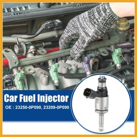 Partuto Car Fuel Injector Nozzle Replacement Fit for Toyota Highlander 3.5L 2016-2018 23209-0P090 - Pack of 1 Replacement