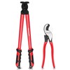 TOOLEAGUE 2Pcs Cable Cutter Set,14-Inch and 10 Inches Heavy Duty