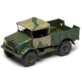 Airfix DCD Level 2 Model Kit WWII 15-cwt 4x2 General Service Truck 1/48 Plastic Model Kit with 2 Scheme Options Block Sets