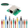 GERUI 7pcs RJ45 Connector Breakout Board 8-Pin Headers Network Port