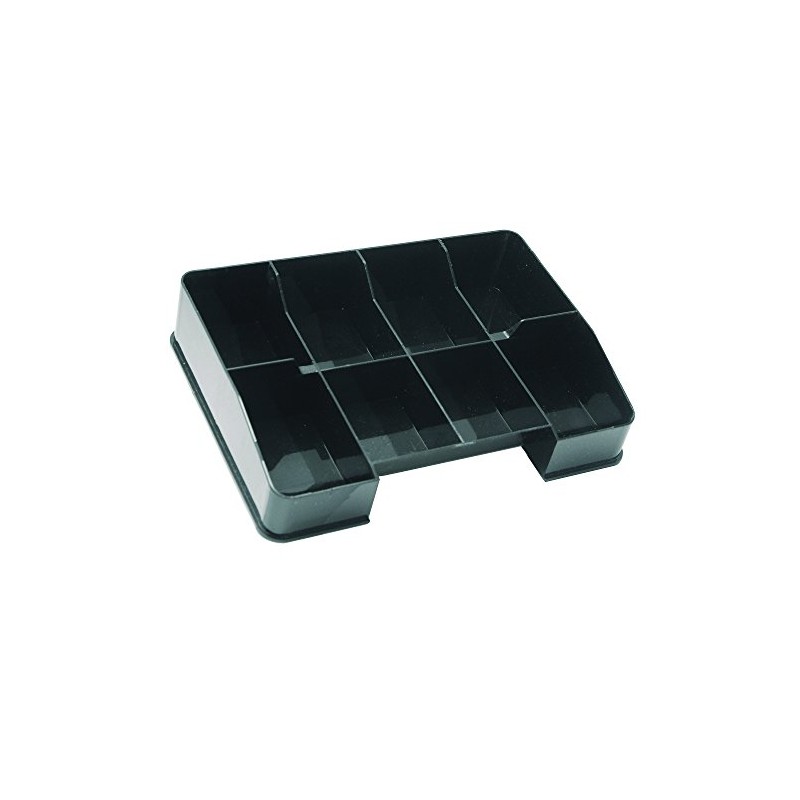 Helix 8 inch Cash Box with Removable Coin Tray -