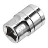 TOP-VIGOR 2Pcs 1/2-Inch Drive 19mm 6-Point Shallow Socket, Metric, Cr-V