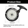 Aluminum Alloy Recoil Pull Start Starter for 47cc 49cc 50cc