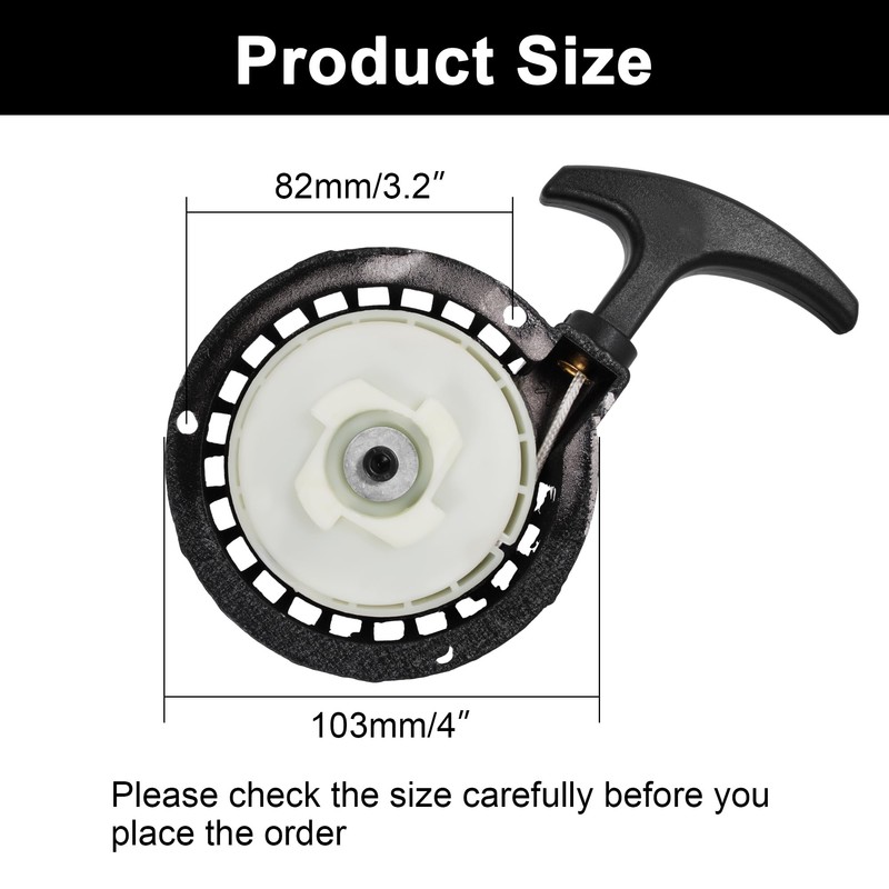 Aluminum Alloy Recoil Pull Start Starter for 47cc 49cc 50cc