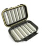 Fly FISHING FLY Box Waterproof Click Shut BLACK