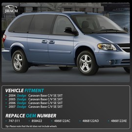 JHACM 4868122AD Sliding Door Wiring Harness Compatible with 2004-2007 Dodge Grand Caravan Chrysler Town and CountryInstallation