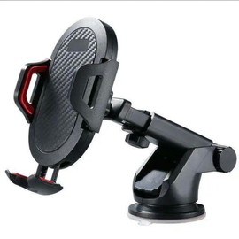 Car Phone Mount Holder, Dashboard & Windscreen Suction Cup, 360° Rotation, Fits 4.7-6.8 Inch Phones, Universal Compatibility