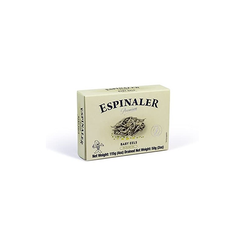 Espinaler Baby Eels in Olive Oil Premium Line, 90g