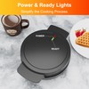 KEINVE Heart Waffle Maker, 750W Nonstick Double-side Heating Mini Heart