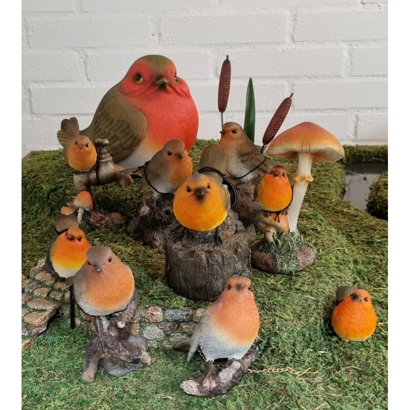 Vivid Arts British Birds Robin Size F