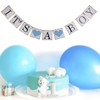 Baby Shower Decoration Set, It's a Boy Banner with Blue