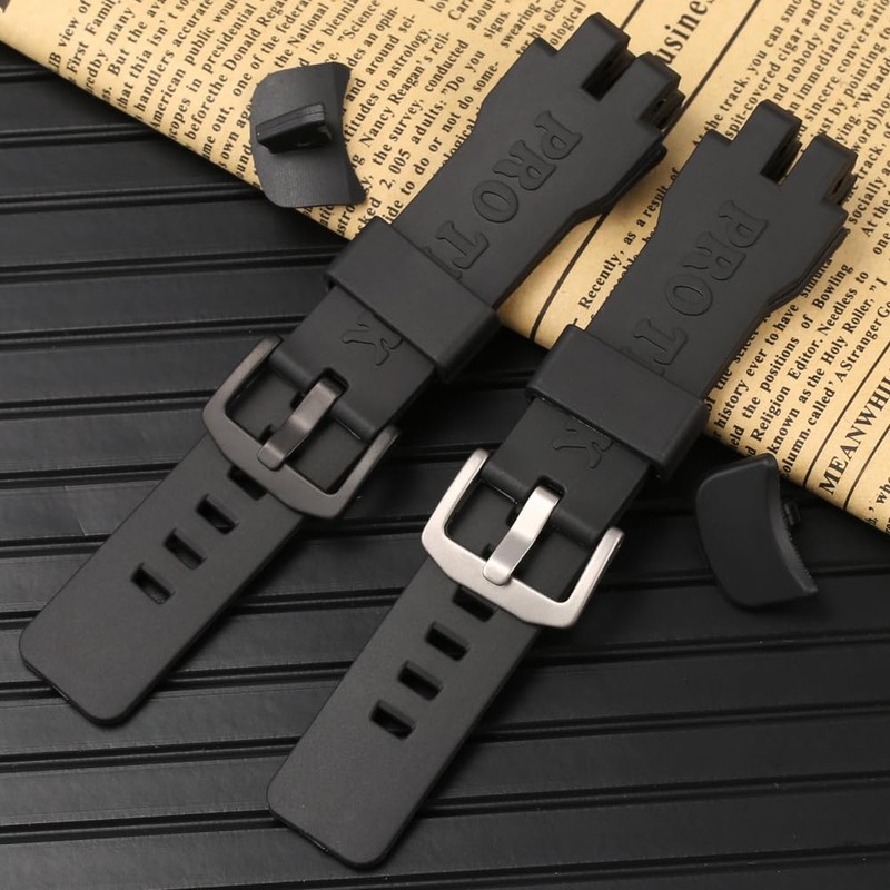 Feyert Resin Band For PROTREK PRG300 PRW3000 3100 PRW6000 PRW6100Y