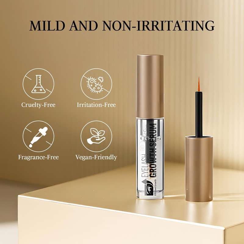 DECENTNESS Eyelash Growth Serum, Lash Enhancing serum to Boost Longer