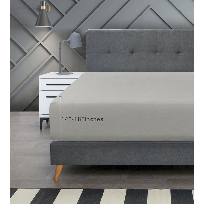 Home Beyond & HB design - Premium Fitted Sheet Queen