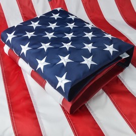 Echidna 6x10 American Flag Outdoor Heavy Duty, US Flag 6x10 ft, USA Flag with Embroidered Stars and Sewn Stripes Brass Grommets
