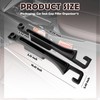 YGDMD 2PCS Upgraded Car Seat Gap Filler Organizer,Versatile No Drop