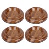 4Pcs Piano Foot Pads Upright Piano Caster Cup ABS Casters