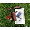 Garden Tool Belt, Handmade Premium Leather with Pouches Pockets Holster