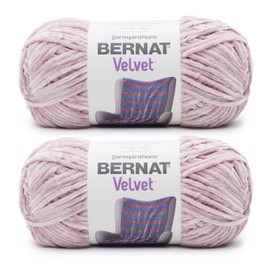 Bernat Velvet Smokey Violet Yarn - 2 Pack of 300g/10.5oz - Polyester - 5 Bulky - 315 Yards - Knitting/Crochet