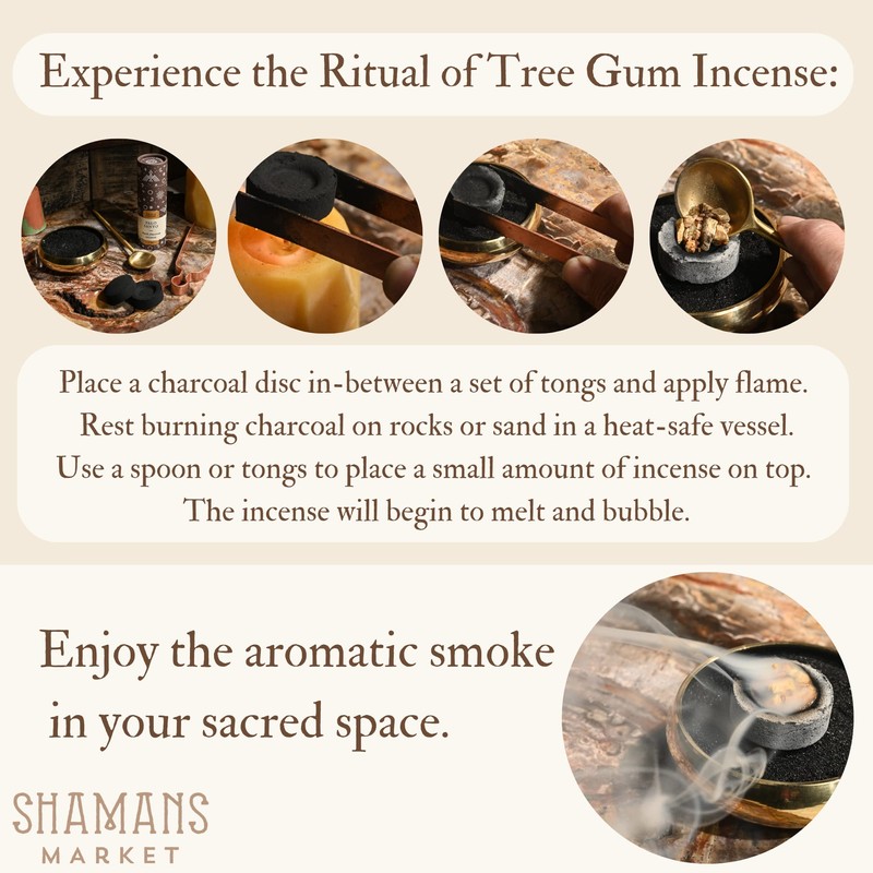 Shamans Market Mayan Copal Resin Incense 4 oz