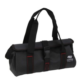 SK11 Pakat Bag, Width 9.6 x Height 5.1 x Depth 5.1 inches (245 x 130 x 130 mm), SPB-C240, Large Opening, Black, For Work, Carpentry, Outdoor Use