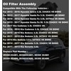 FASTCHE Oil Filter Complete Assembly Compatible with 2012-2019 Kia Sedona/Cadenza/Sorento