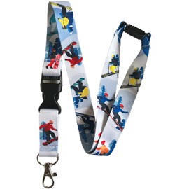 PAC Supplies Global Ski & Snowboard Lanyard With Safety Brekaway
