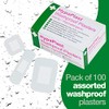 Safety First Aid Group HypaPlast Clear Washproof Assorted (Pack of