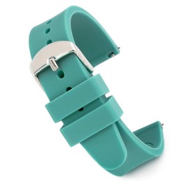 Speidel Replacement Scrub Silicone Watchband for Nurses, Doctors, Students in 18mm Teal