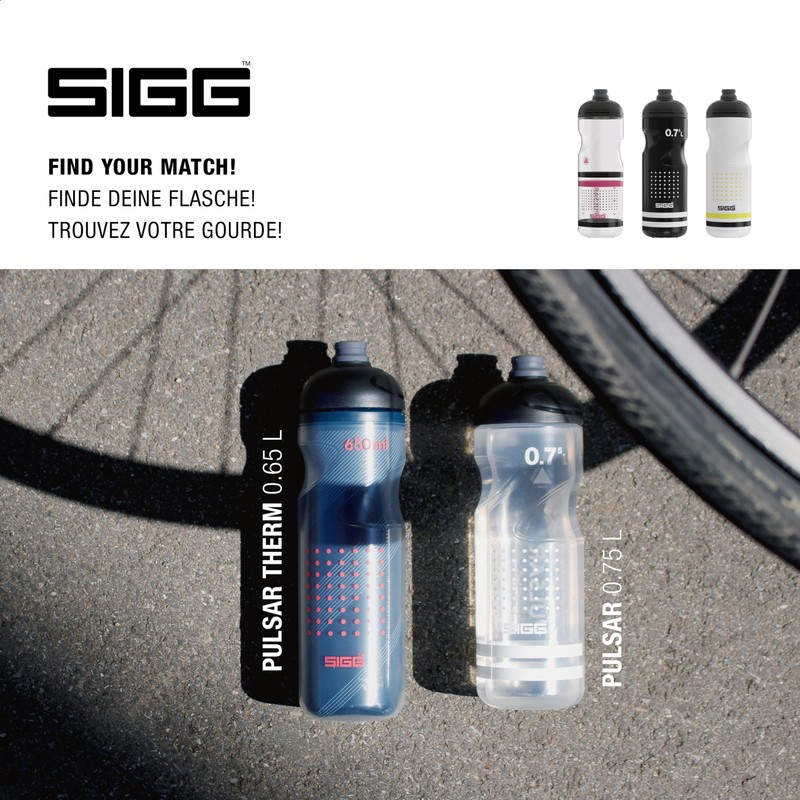 SIGG - Soft Bike Water Bottle - Pulsar Glacier -