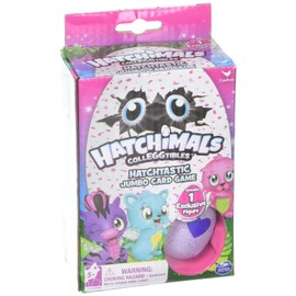Hatchimals CollEGGtibles Jumbo Card Game w/ 1 Exclusive Figure Egg
