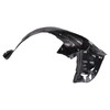 TRQ Front Right Inner Fender Liner Black Passenger Side Compatible