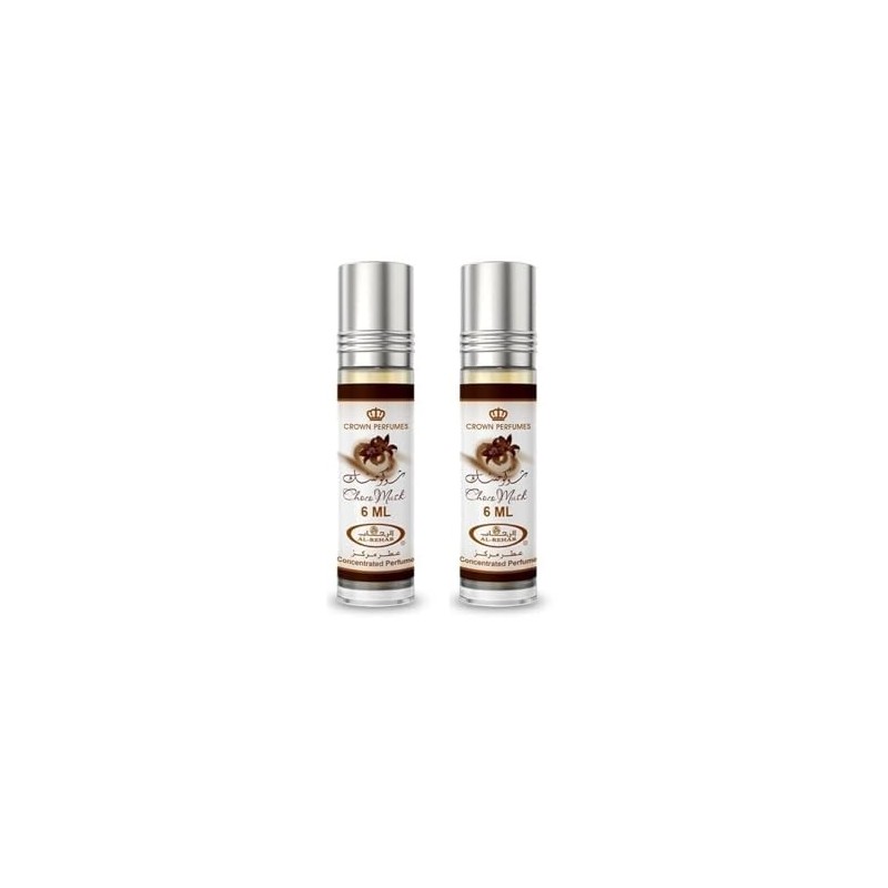 Al-Rehab Choco Musk Concentrated Perfume Rollerball for Unisex, 0.2 Ounce