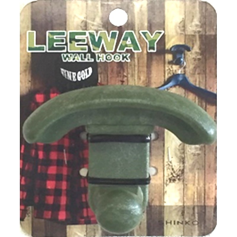 Cinco Hanger Hook, Green, 9.5 x 8.5 x 7, Leaway,