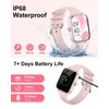 Smart Watch for Women with Bluetooth Call Answer/Dail,1.85" DIY Dial