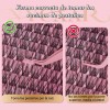 Kit Pestañas Naturales Volumen Nycaar Con Pegamento Diy
