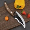 Handmade Forged Kitchen Knife 3 Pcs Professional Chef Knife Set,