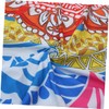 Alipis Elegant Fringed Round Beach Towel Polyester Shawls Yoga Mats