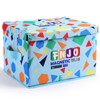 FNJO Toy Storage Bin,Foldable Toy Organizer with Lid, Playroom Organizer,Toy
