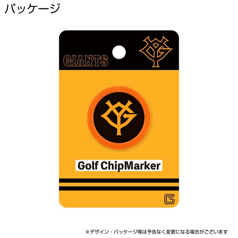 HOKUSHIN TRADING MK0485 Golf Ball Marker Yomiuri Giants Tip Marker