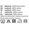 Sheepworld Apron with Saying "Die Welt ist schön" | Cooking