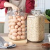 2 Gallon Glass Jar with Airtight Lid, 1 Pack Glass
