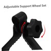 BESPORTBLE Lawn Mower Auxiliary Wheels for Support Wheels for Trimmers